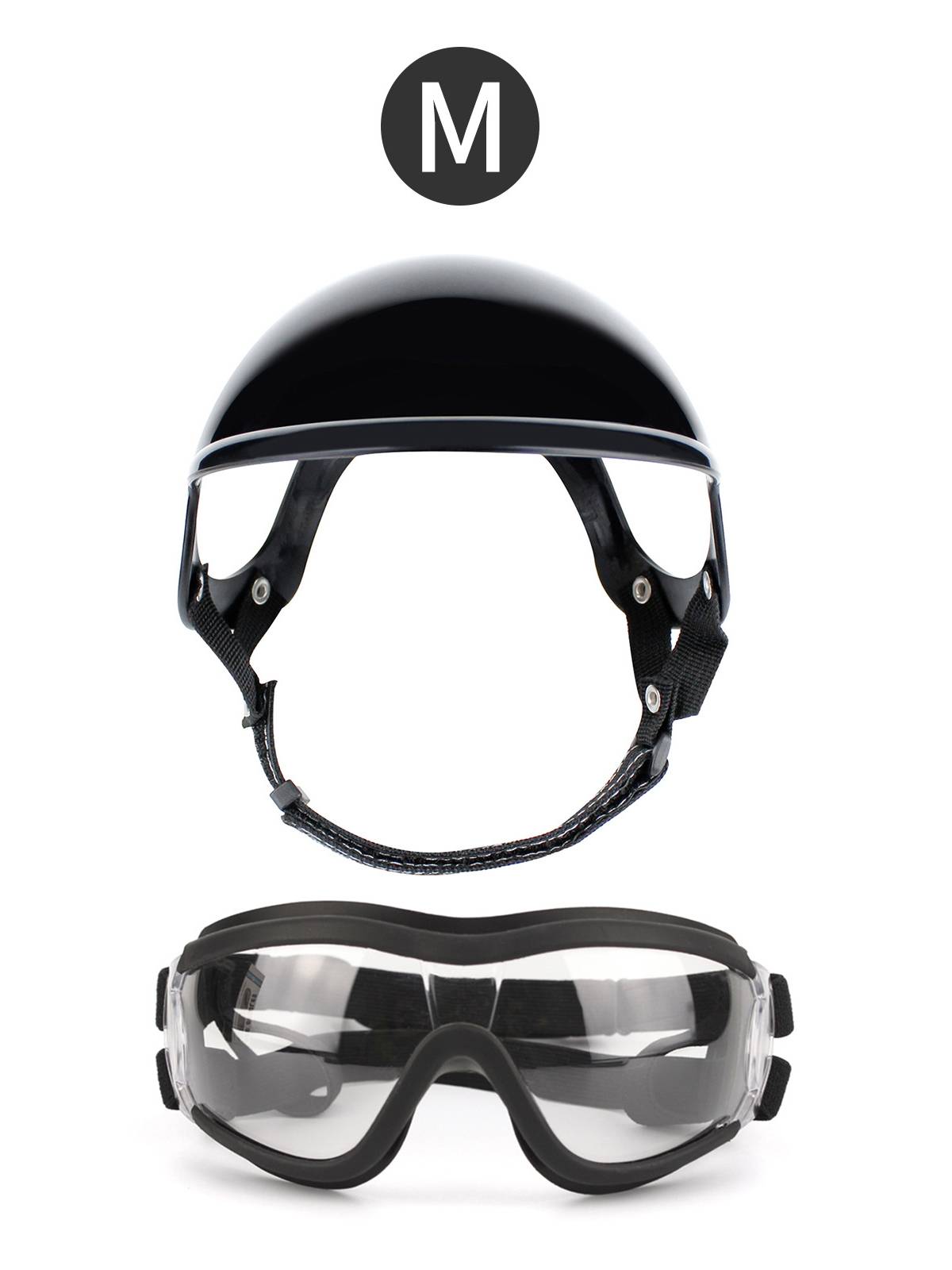 Pet golden wool -edge shepherd dog -or dog wicked lens helmet new locomotive can miss the ear helmet accessories locomotive hat