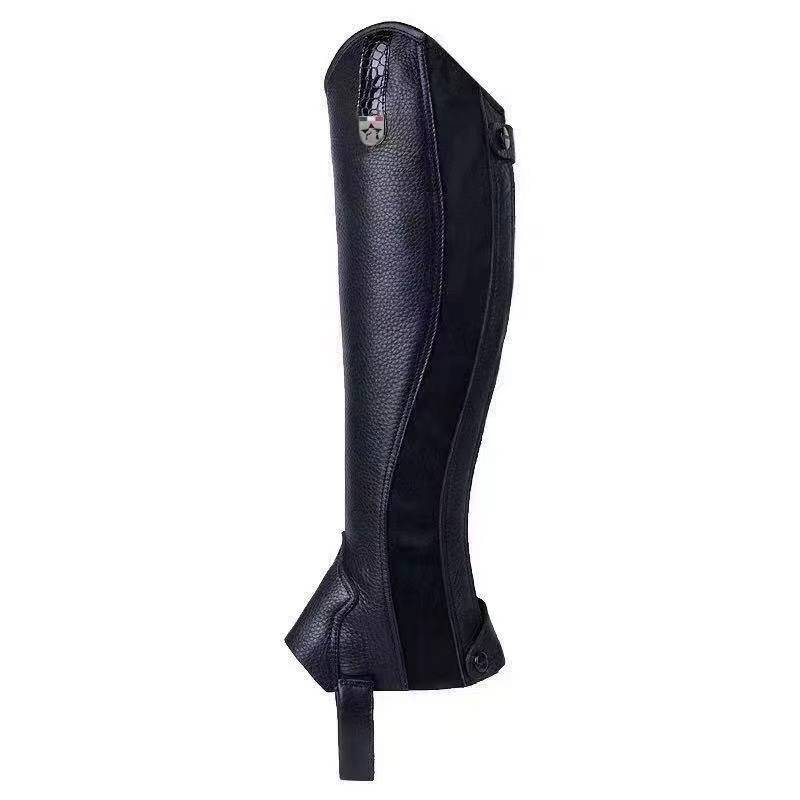 French Afeilislanma brand head layer cowhide knight horses -legged racecar riding horse boots equipment