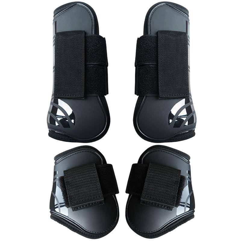 No. 1 barrier -jumping horse -legged leg shell Thicked elastic internal pads and legs, legs, anti -abrasive horses, legs, knee pads