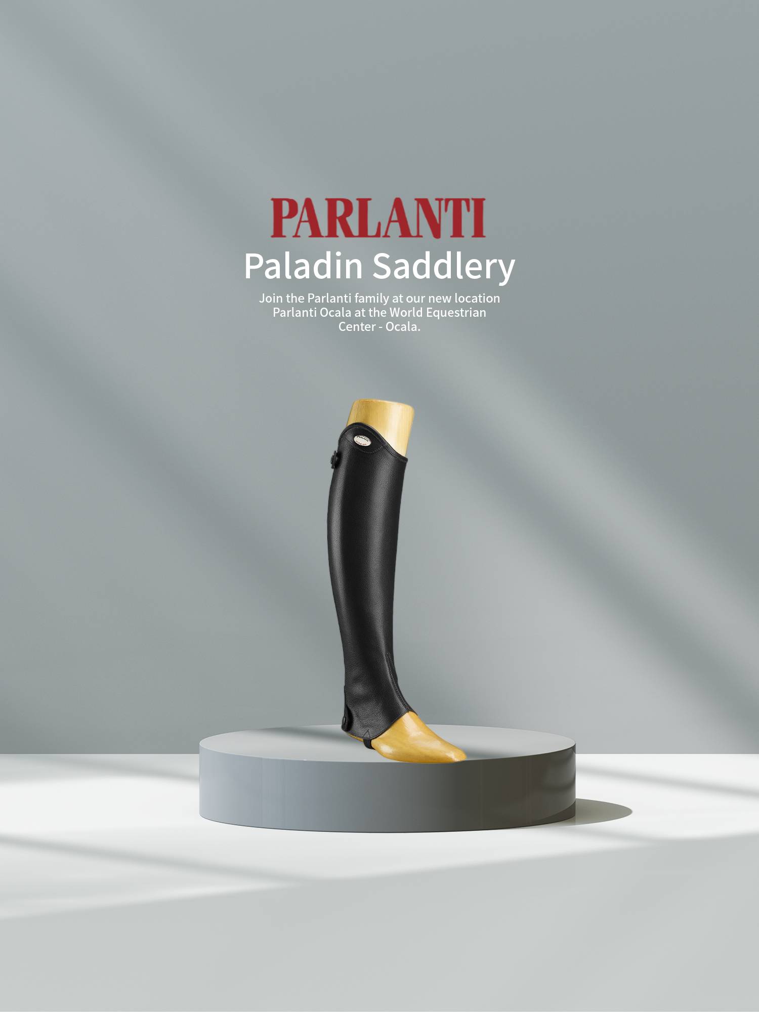 Italian Parlandi Equestrian legs conventional equestrian products, equipped with Paladin horse horses