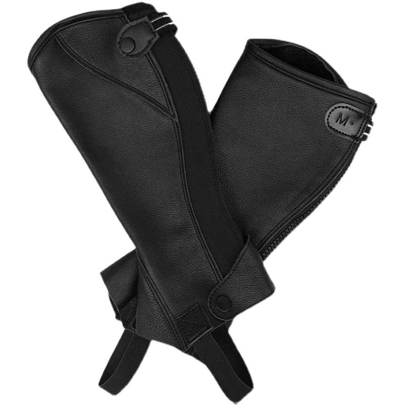 Cowhide AP soft CH children's leather horses ride supplies knights, horses, legs, legs, legs, men's and women's protective gear equipment