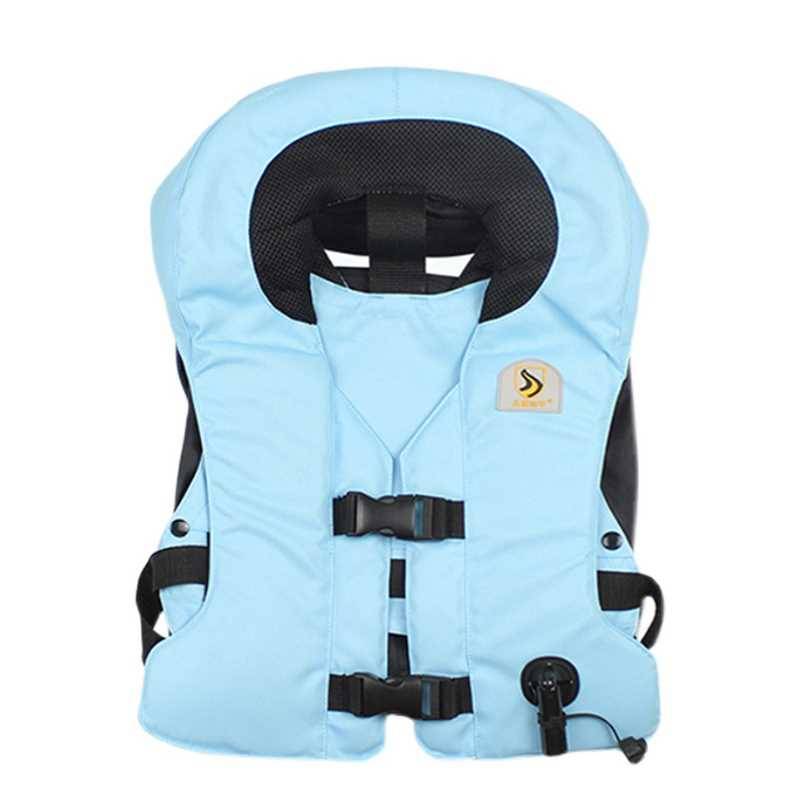 ME children's equestrian pre -charge nursing nursing shield full -time armor inflatable vest riding training safety protective gear