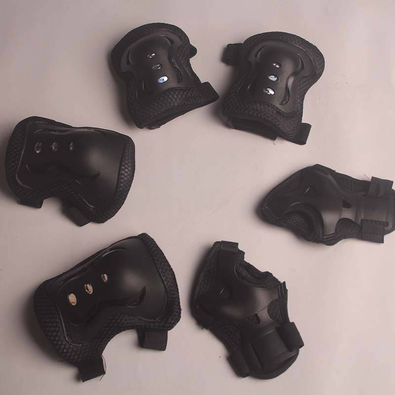Six -piece set of protective gear shoe protective ice shoe ice skating skateboard protective knee and elbow protective palm