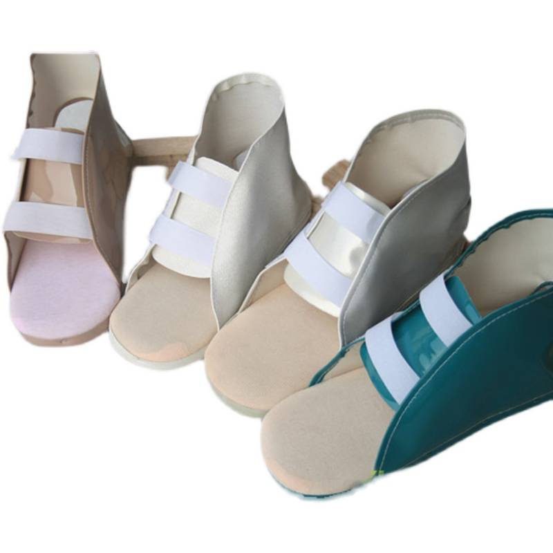 Hospital orthopedic bracket splint wooden board shoe, rehabilitation anti -rotary shoe, ankle fixed correction shoe