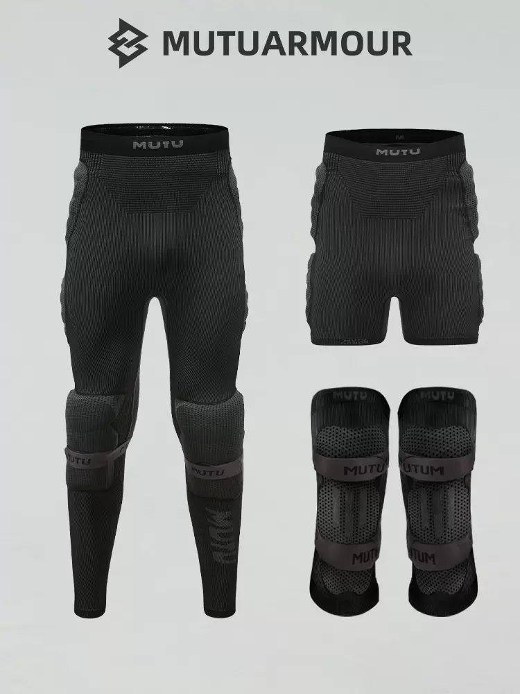 24 New Slip Ski protective MT hip armor Mutu children's upper body protective pads connected to knee care