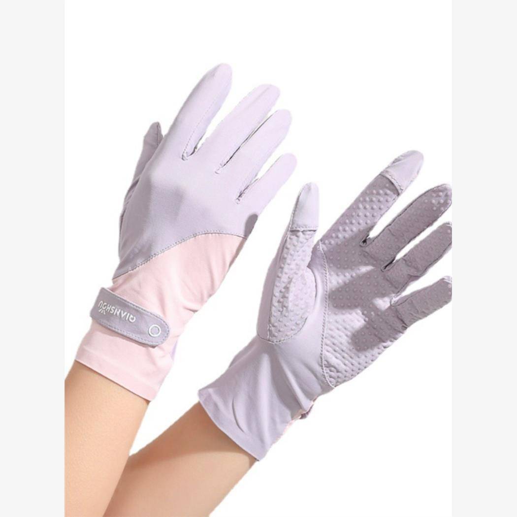 The horse gloves lady rides with the adult grinder-resistant silica-resistant gel lady