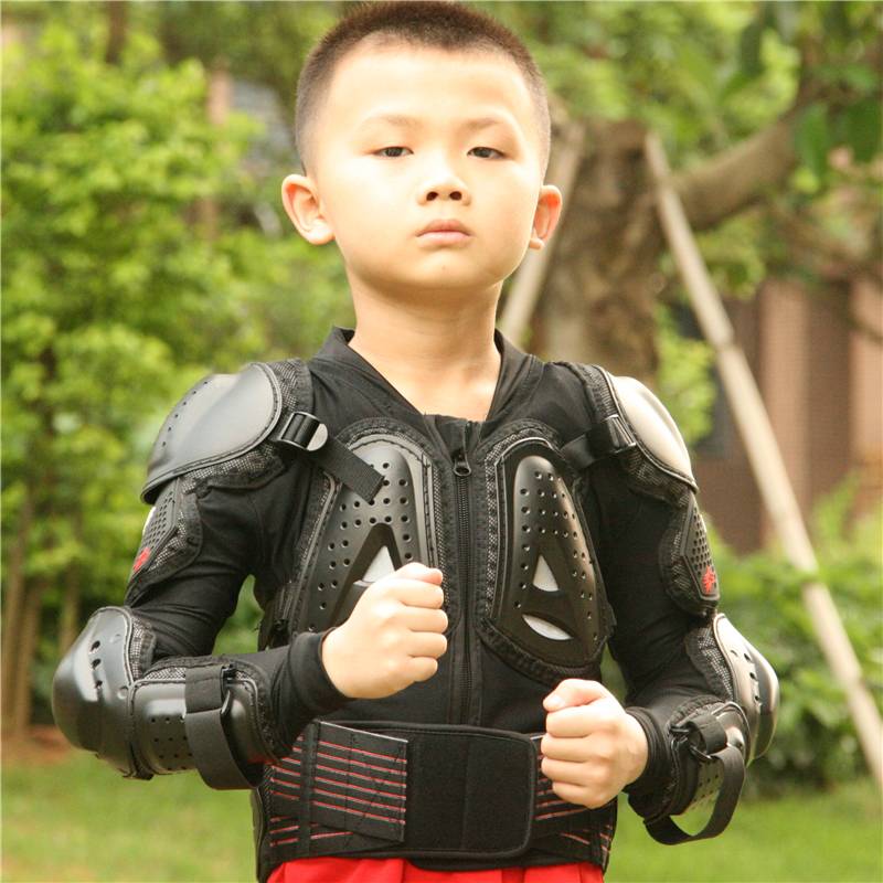 Hunting Wolf Children's Motorcycle Armor Armored Cross -Country Equipment BMX Bicycle Bicycle Ice armor Server Ride Server
