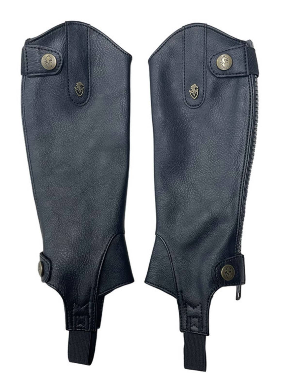 British moretta leather equestrian legs protective children and men and women riding legs and legs, Chapz, wear -resistant and breathable legs