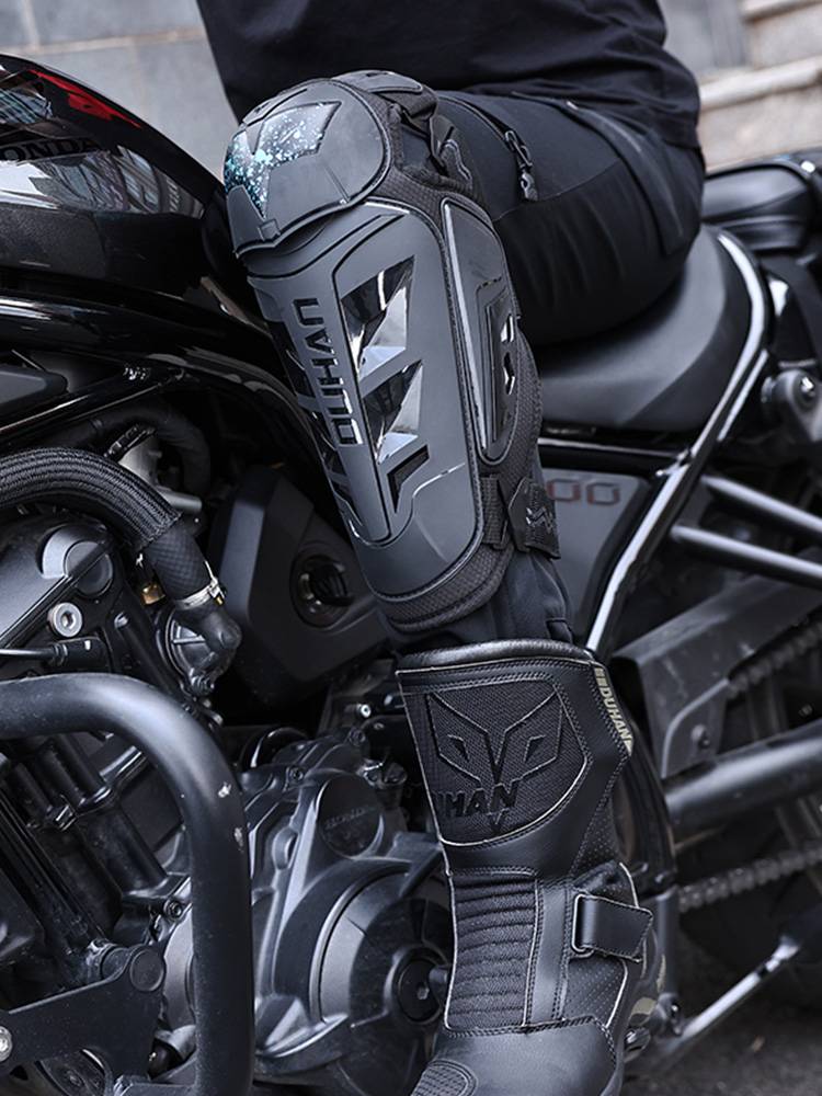 Duhan Duhan CE2 -level knee pads pads pads in winter men and women riding protective gear all -round elbow protection four seasons warm