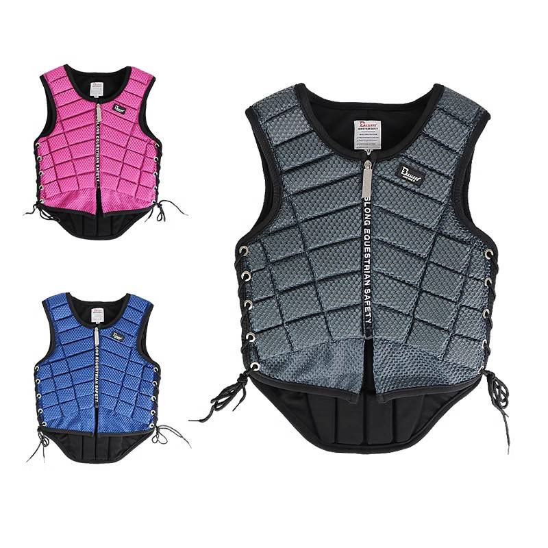 Pegasus protection vests for children with armour on horseback
