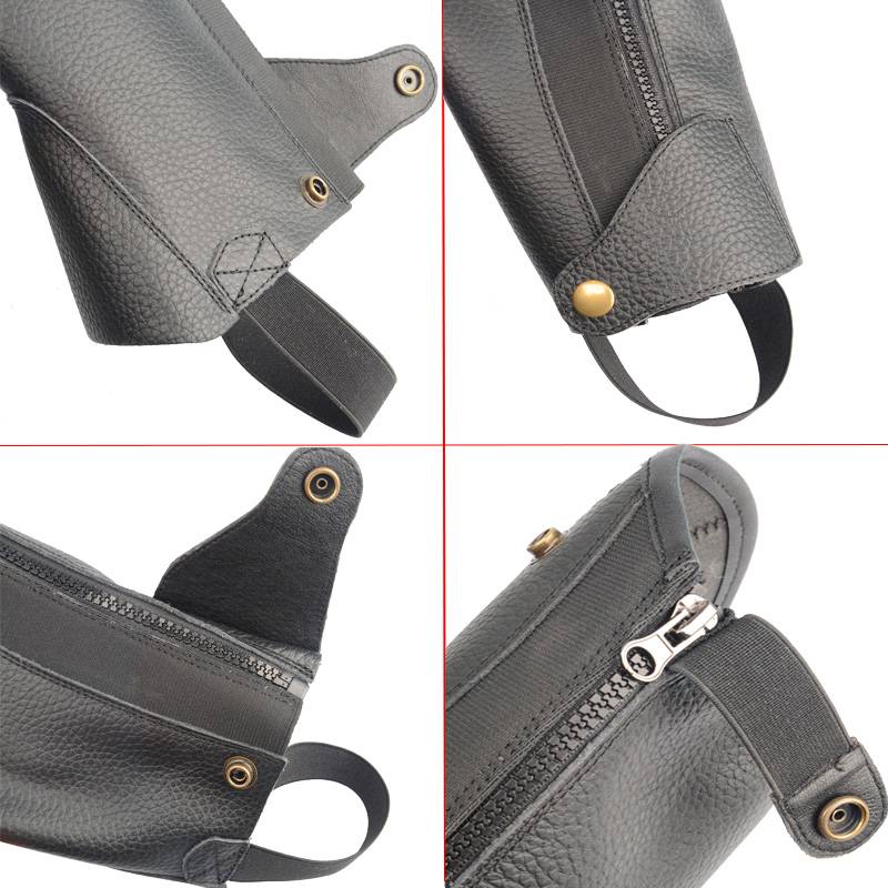 Adult Children's Equestrian Legs Leather Leather Ride Riding Protective Powder Skin Skin comfortable supernifier -resistant equestrian equipment