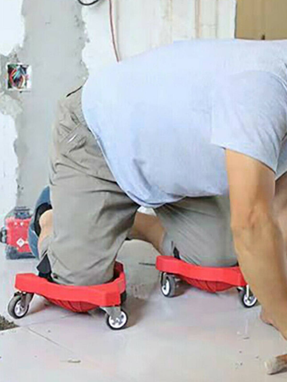 Kneel skating wheel, wheel-skinned, knee-skinned floor-sewing, roller and roller