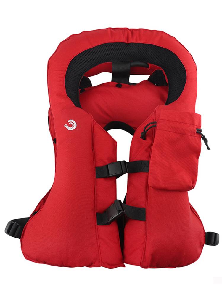 Inflatable children's equestrian armor protective vest equestrian equipment competition test training pre -filled air riding gear