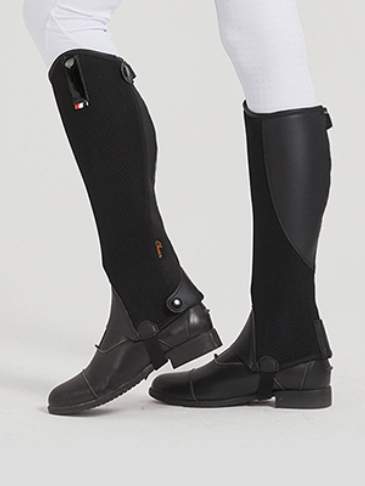 Summer equestrian leg protection net eye comfortable breathable riding riding legs and legs, Chabus, male and female adults, children's equipment anti -grinding