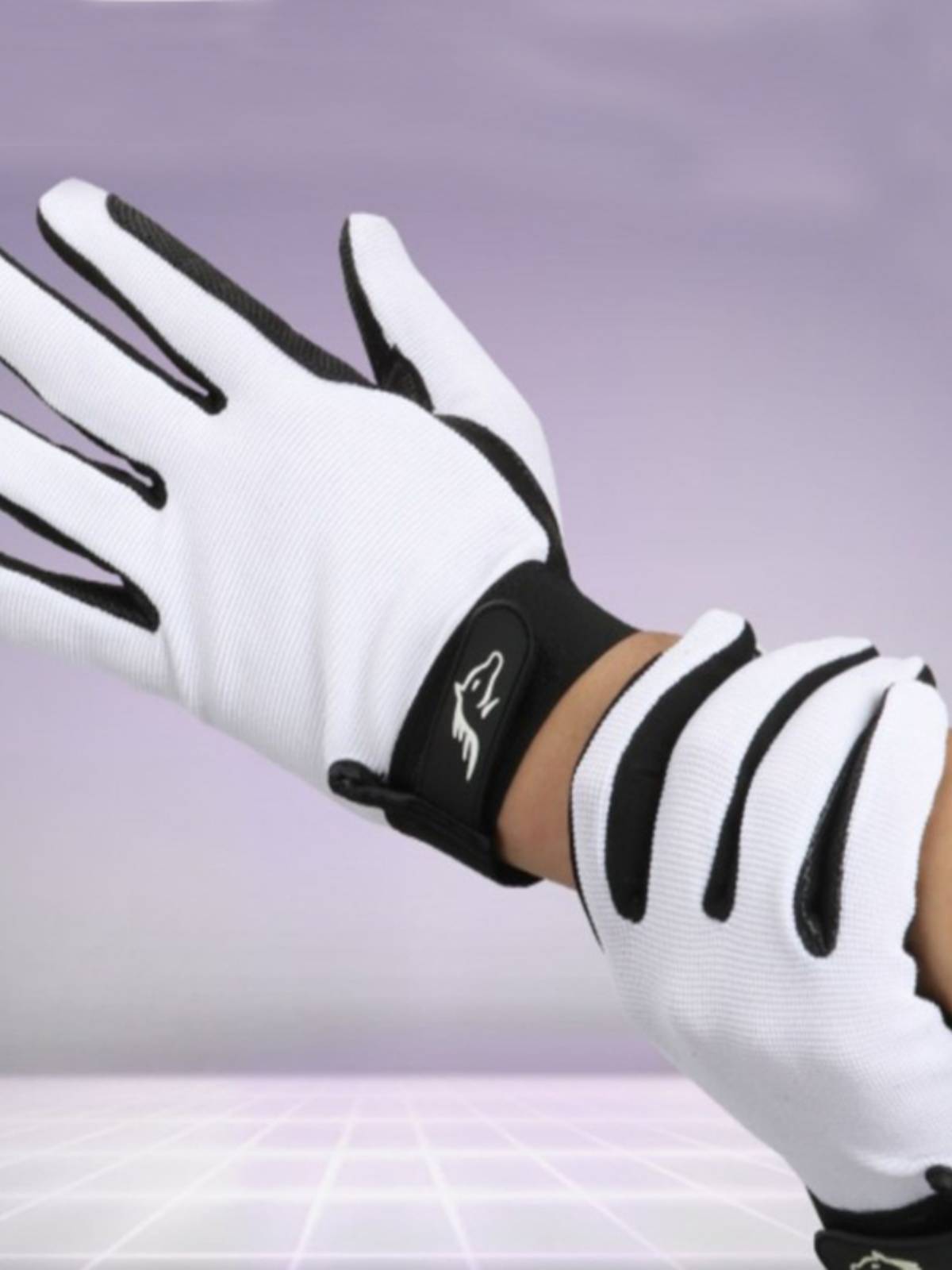Spring and summer children's equestrian gloves anti -sliding glove children's horse riding glove horse riding equipment Equestrian equipment silicone gloves