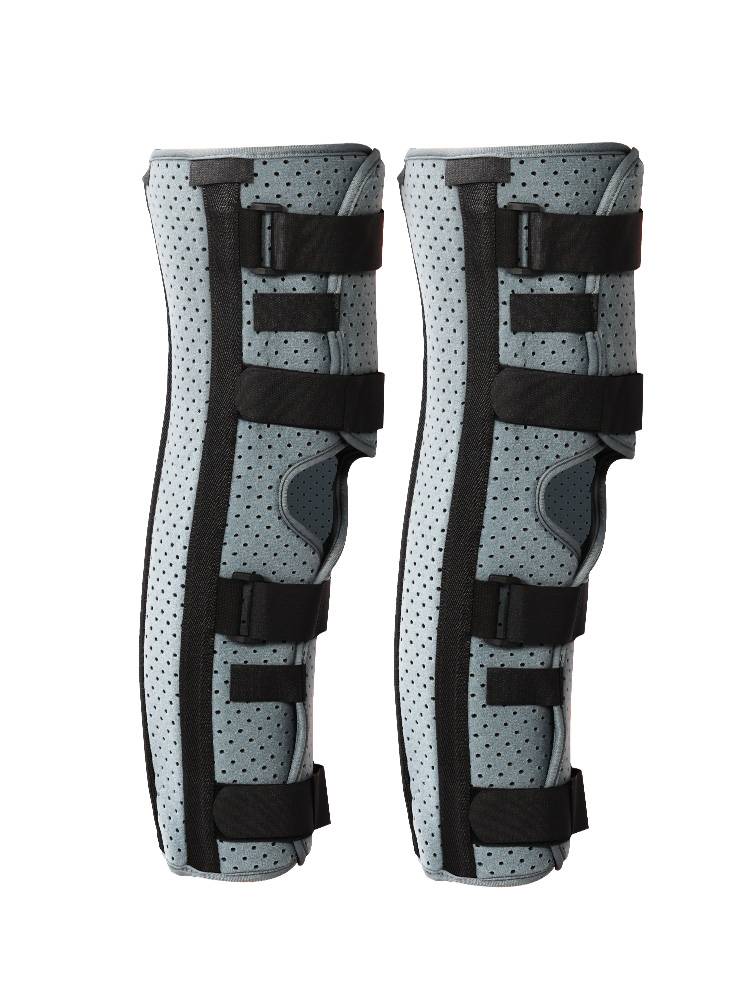 Knee joint fixation bracket knee fracture splint plywood leg medical lower limb bracket half -moon board rehabilitation knees
