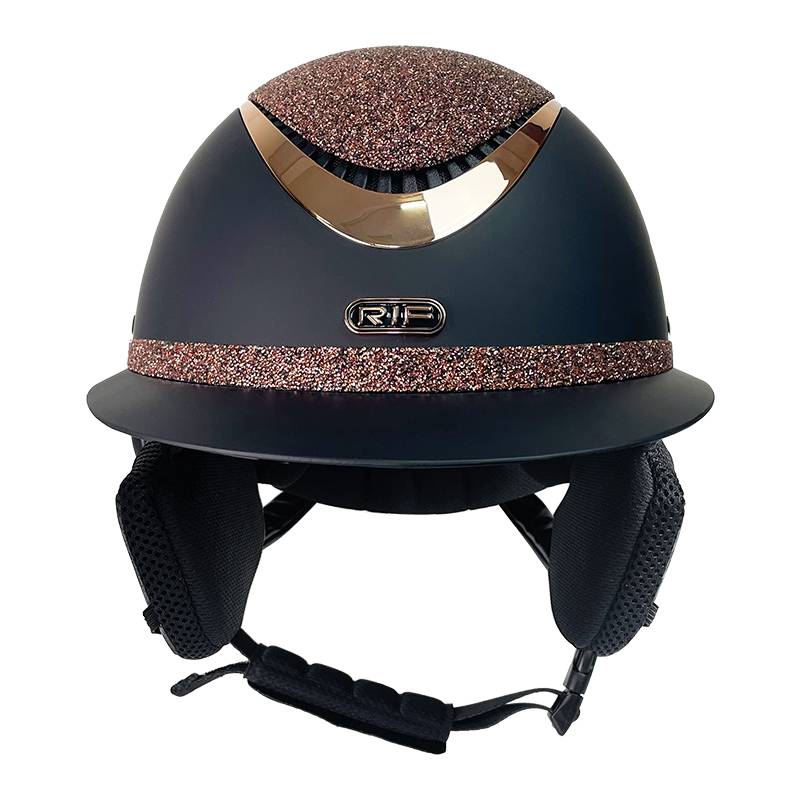 RIF Winter Thick Lobar Equestnic helmet hood, warm, comfortable, disassembled, breathable, lymphatic riding helmet hood