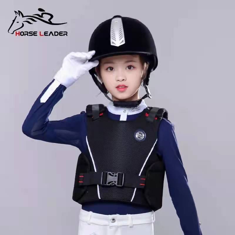 Children's Equestrian Anti -Armored Equestnically Equipment Equipment Protection Vibration Shock Deep wear -resistant Children's Horse Riding Clothing