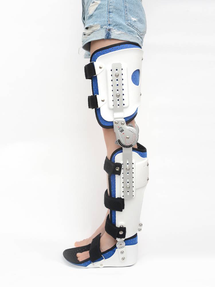 Medical adjustable knee fixed brackets of the knee knee knee semi -moon plate ligament tear fracture bracket protective gear