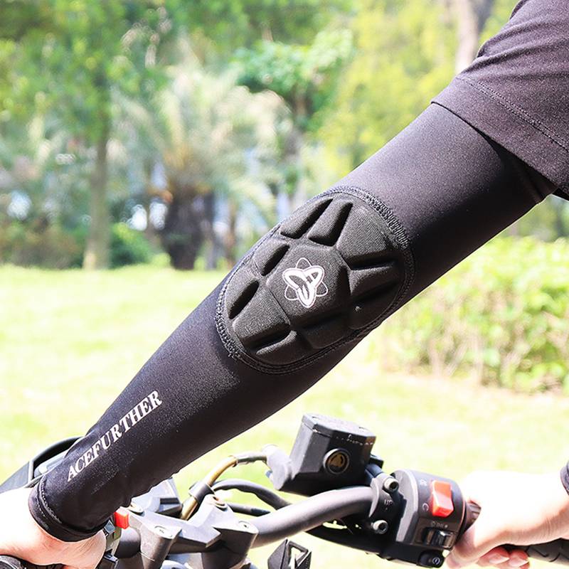 Summer motorcycle cycling ice sleeve hand sleeve sleeve sleeve kavier men's sunscreen breathable protective gear anti -felling elbow arm