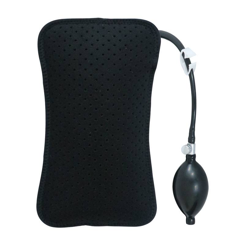 Belt belt airbag Pneumatic traction pad, inflatable waist pillow pad support the breathable lumbar spine pressure and inflatable traction pad