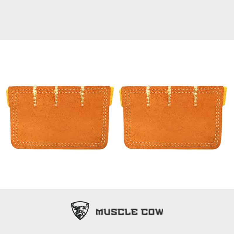 Fourth -finger cowhide fitness gloves summer breathable semi -finger palm equipment dumbbell weightlifting bicycle