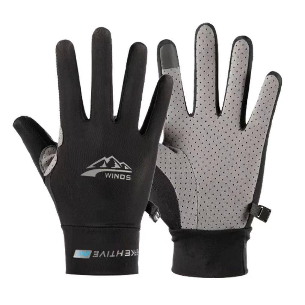 Summer equestrian gloves women men's riding touch screen, air -breathable anti -abrasion, anti -slip, wear -resistant riding protective race
