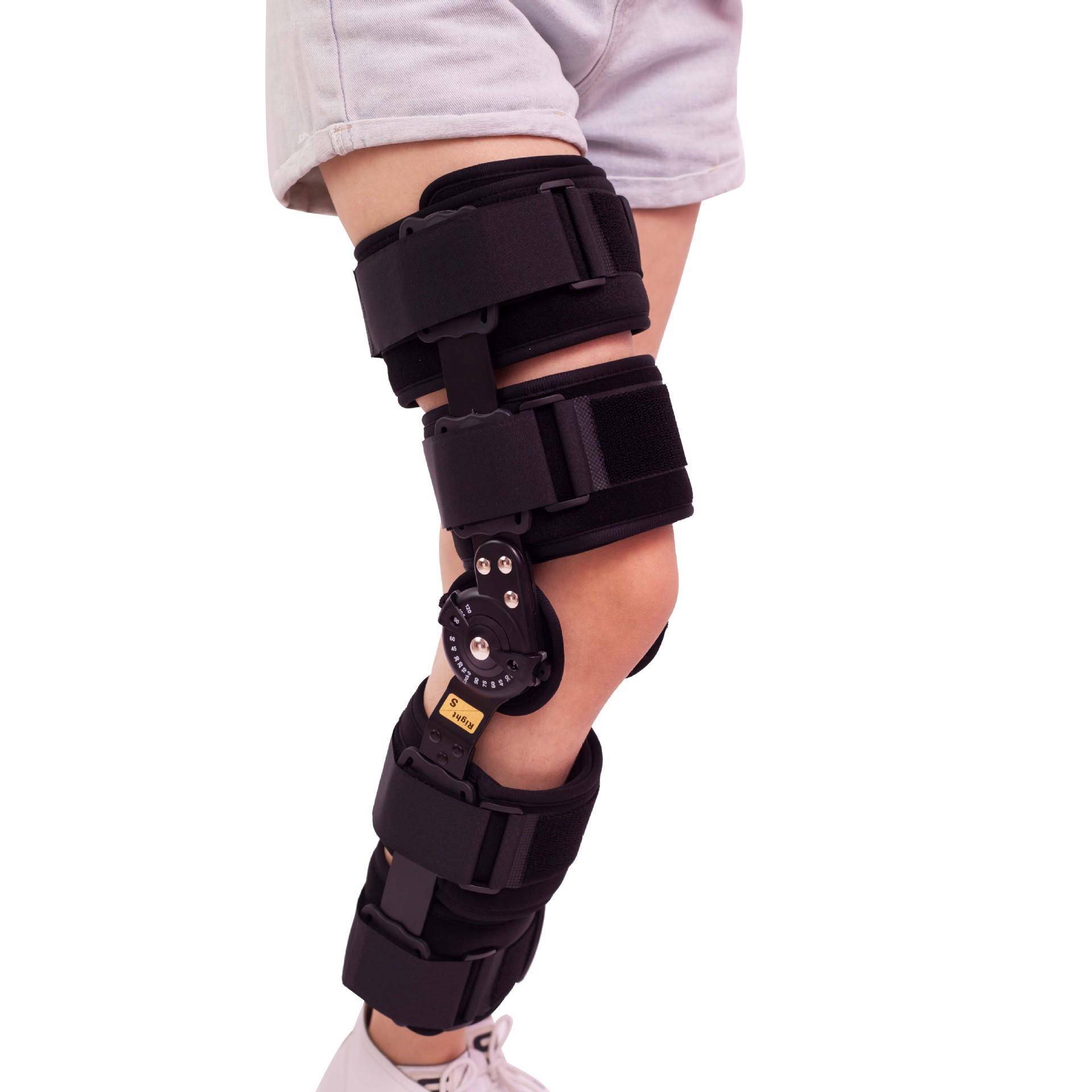 Adjustable knee arthropladia pads, legs and lower limb fracture after the limbs, rehabilitation knee fixed bracket bracket