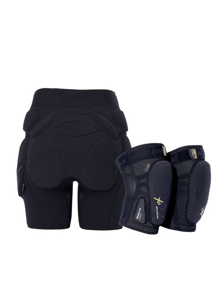 Goski Dog Ski Ski Protective XRD High -end In -the -in -Internal Piercing Anti -Impactist Hip -Hop Knee Sports Equipment