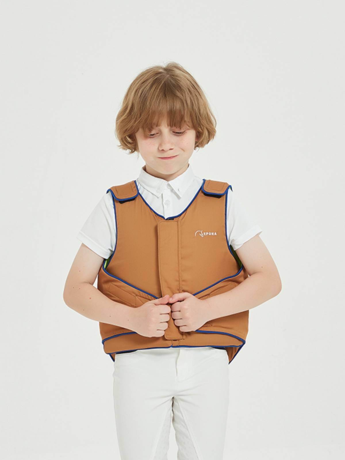EPONA Equestrian Armor Children's Light Protection Vests Anti -Blid Vests Metable Equipment Equipment Equestrian Clothing