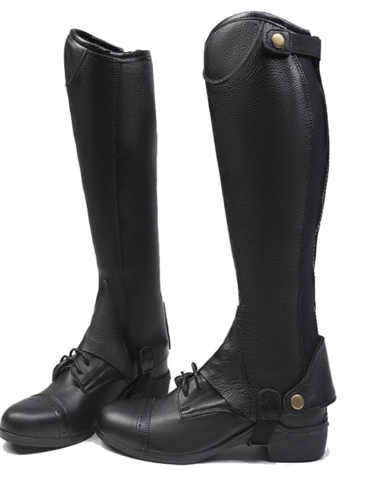 Leather Equestnia Leap Equestrian Legard Men's CHAPS Horse Leg Lord Knight Equipment Protective Equestrian Equestrian Legs
