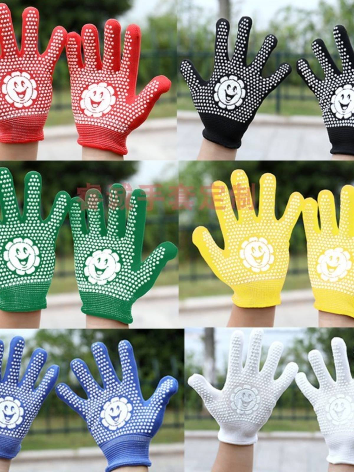 Children's equestrian glove special silicone non -slip, abrasion -resistant riding obstacles men and women golf air -breathable durable equipment