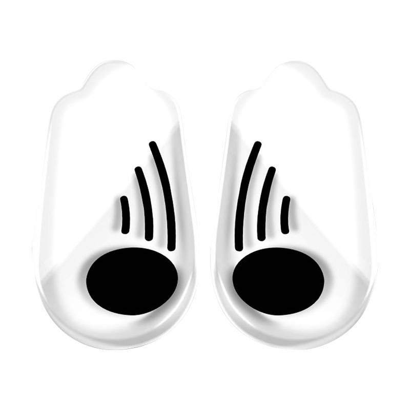 Correct leg insole adult eight -character OX -type leg correction artifact invisible foot pad children's calf over turning half -code pad