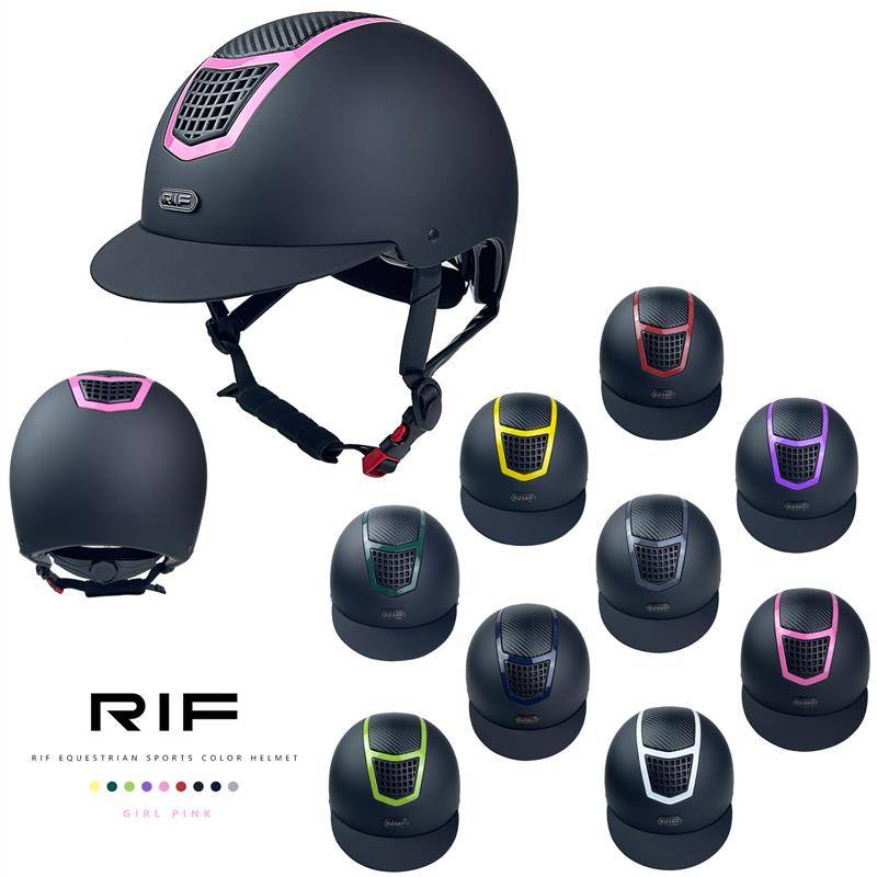 RIF Equestrian helmet men and women riding helmets Children's equestrian hat Equestrian barrier helmet safe EU certification
