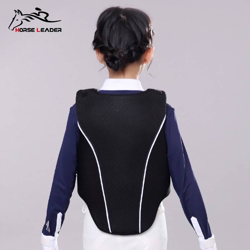 HorseLeader Children's Equestrian Anti -Armored Equestrian Equipment Protective Vests Shock Decoction Thickening Deep -resistant