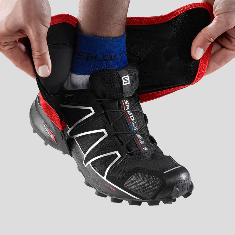 SALOMON Salmon Men and Women Outdoor Hiking Multi -terrain Multi -terrain Sand Sandproof Case Trail Gaiters High