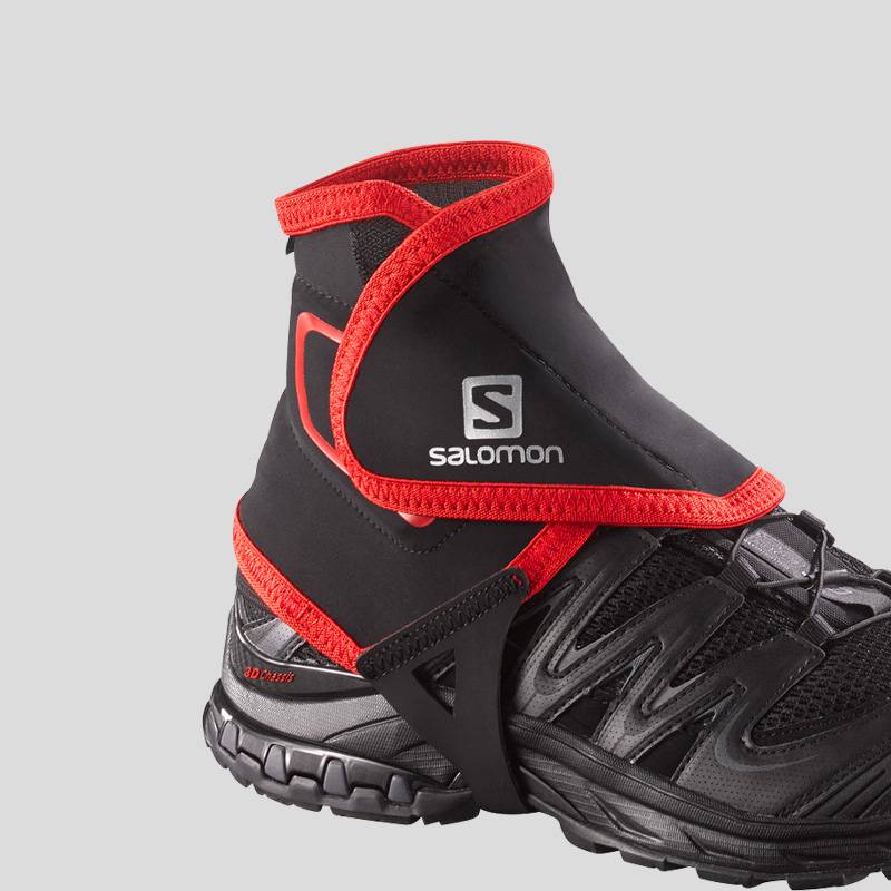 SALOMON Salmon Men and Women Outdoor Hiking Multi -terrain Multi -terrain Sand Sandproof Case Trail Gaiters High