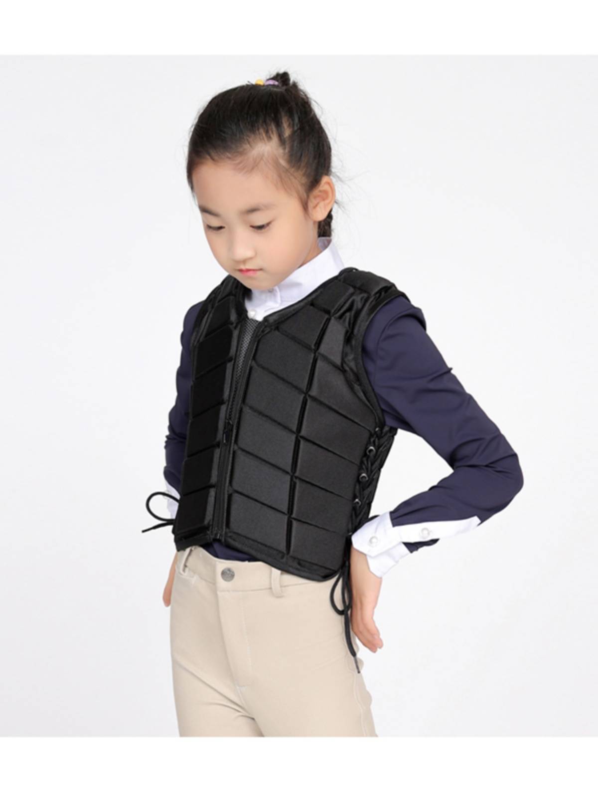 Equestrian vests for boys and girls with vests for horseback horses