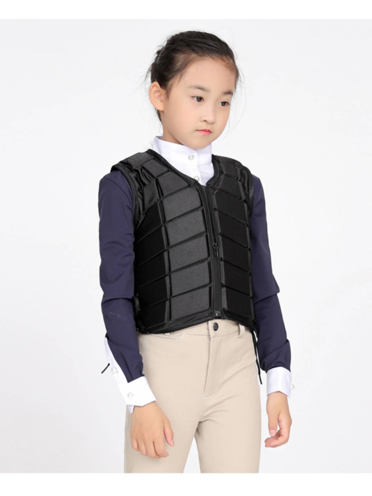 Equestrian vests for boys and girls with vests for horseback horses