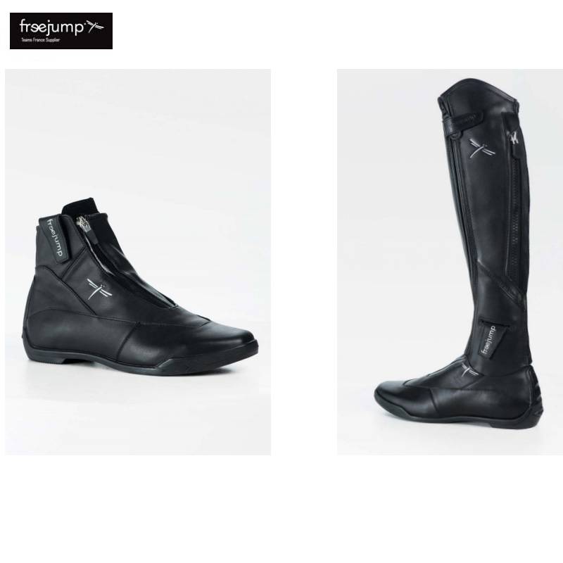 123 France imported freejump equestrian legs protection equestrian short boots import knight -legged equestrian equestrian equipment