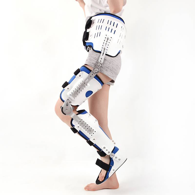 Medical adjustable hip knee, ankle, ankle fixed bracket, knee small thigh femoral fracture lower limb bracket protective gear