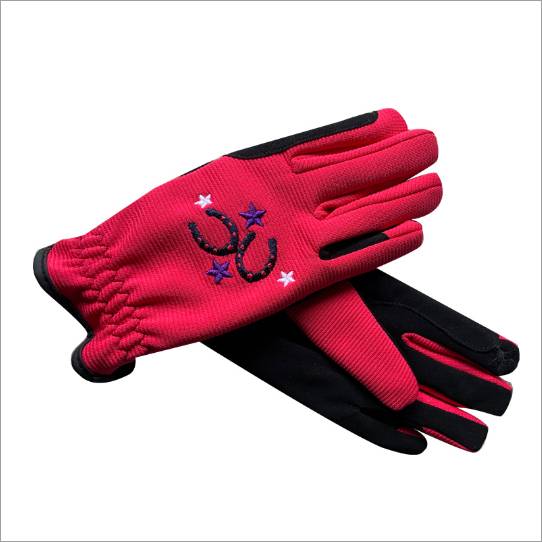 Horse Leader Equestrian gloves Children's four -season horse riding protective wear -resistant, breathable anti -slip four seasons equestrian equipment