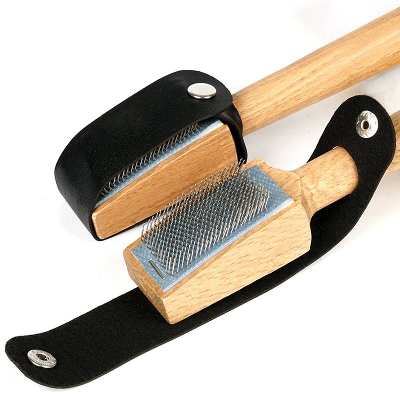 Professional wool -bottom dancing shoe brush indoor skin wood brush anti -slip Latin modern dance shoe steel wire brush adult