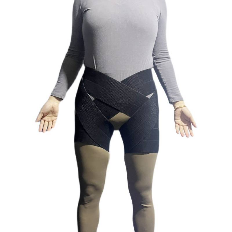 Strequent bandage pressure beam strap tie sporting self -adhesive liposuction liposuction after the thigh roots of thigh roots CL