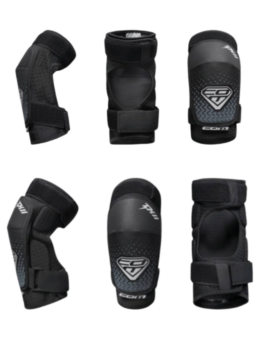 COM Sports Protective DK11 Cycling Equipment Bicycle Elbow Kneeling Junior Adult Roller Skating Safety Protection