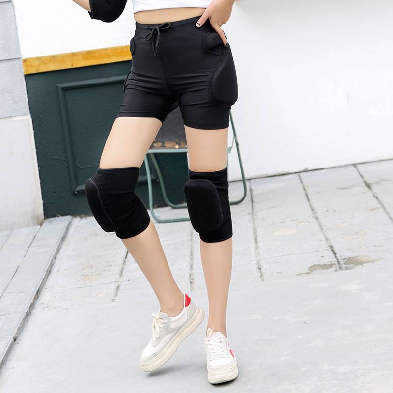 Children's skateboard anti -trousers skiing skating hip pants men and women adult skating ice wheel skating thick ski sports gear