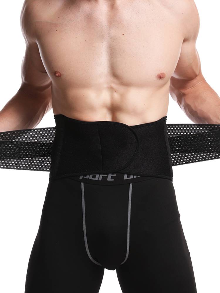 Kerry fitness belt squat tissue waist care men and women's sports dump force to bind basketball abdomen with plastic waist