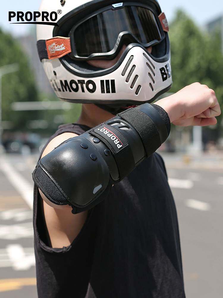 Propro sports protective knee -custard guards four -piece suit hiking skateboarding motorcycle mountain locomotive riding protective gear