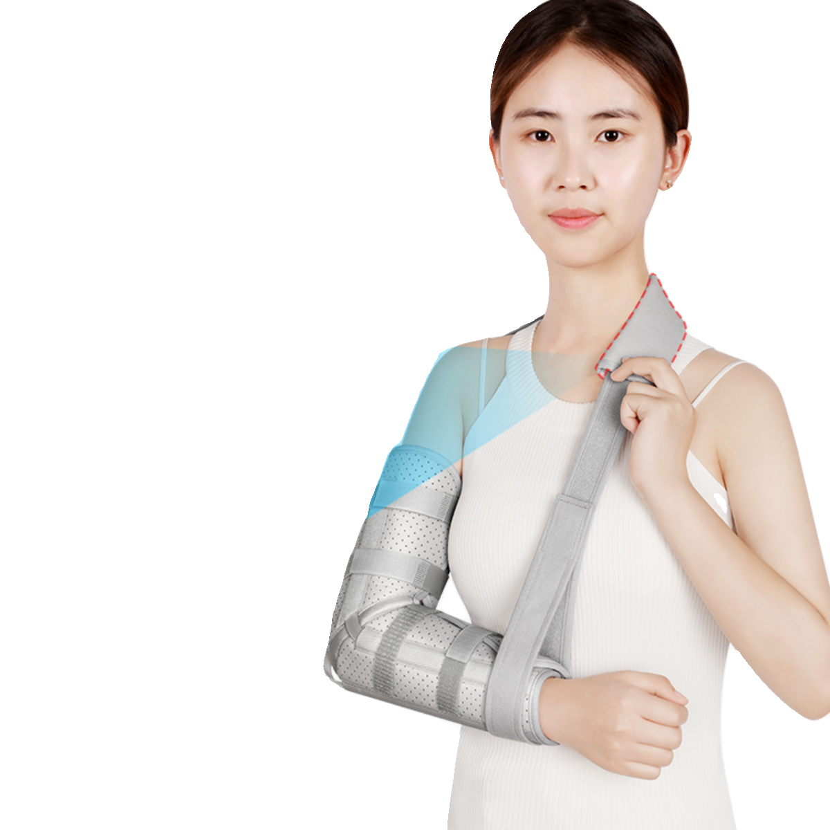 Guanai elbow joint fixation brace trivation of the humerus care adult forearm fracture suspender elbow dislocation recovery