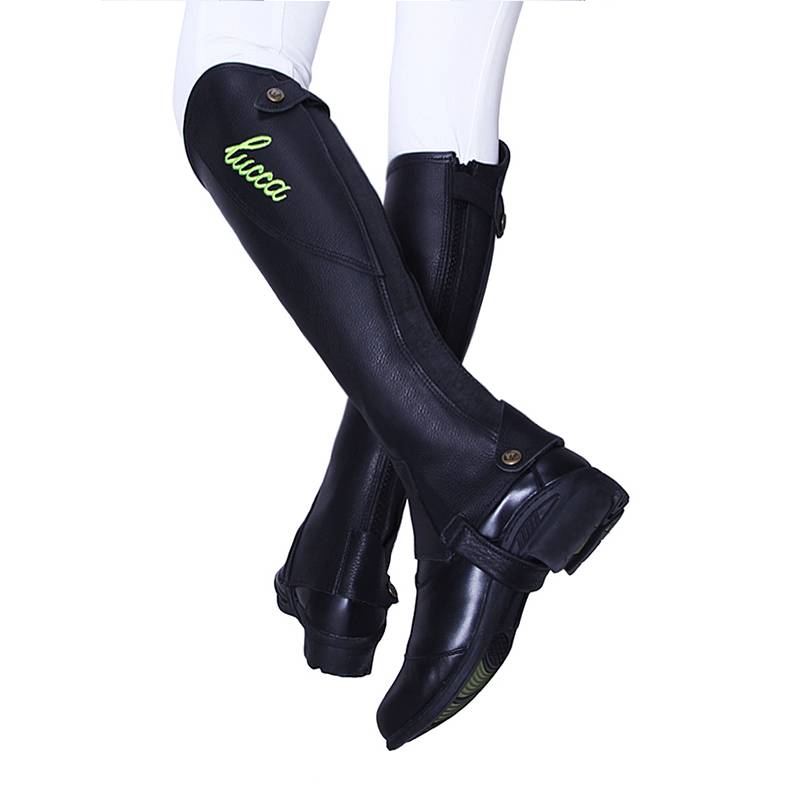 Lucca embroidered leather equestrian legs protective men's and women's knights equipped with Rocky Horse 8105011